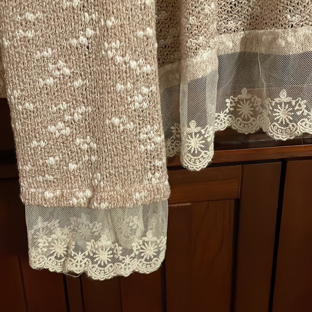 đ»NWT Blu Planet Lace Knit Cardigan Sweater - Picture 9 of 11
